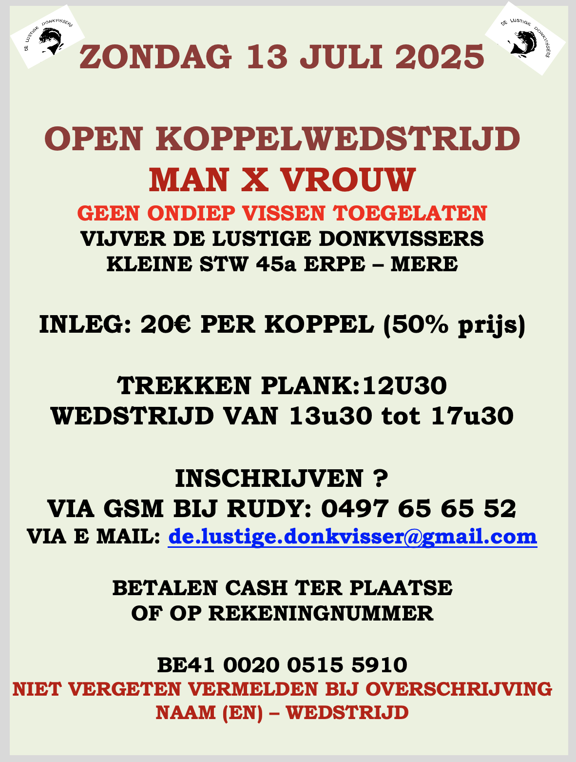 13 JULI 2025 KOPPEL MAN X VROUW 